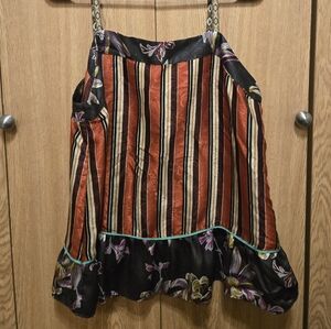 Flowy silk summery vintage top